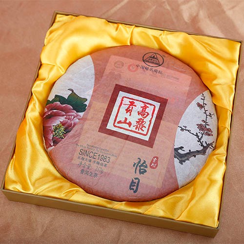 プーアル茶 ダイエット 古濮古木茶 生茶 (怡目古树茶357g)-1