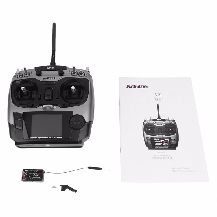 Radiolink ラジコン飛行機用リモコン AT9-2.4G R9Dサポート-1