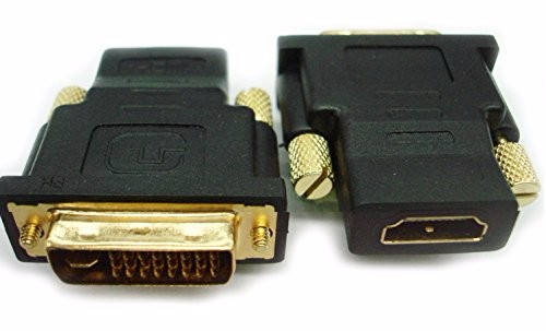 小型アダプタ 24+5(DVI-I デュアルリンク:オス) × HDMIメス-1