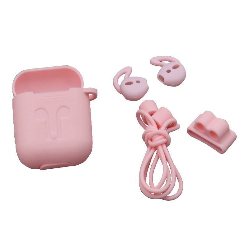 ピンク+縄張りを防ぐ+ボタン+耳栓帽+珠光の袋