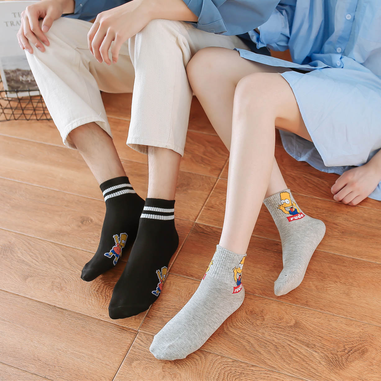 レディース ファッション おしゃれ かわいい靴下 ソックスの5点のセット Cmall