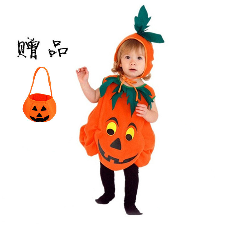 かぼちゃの服+かぼちゃの袋