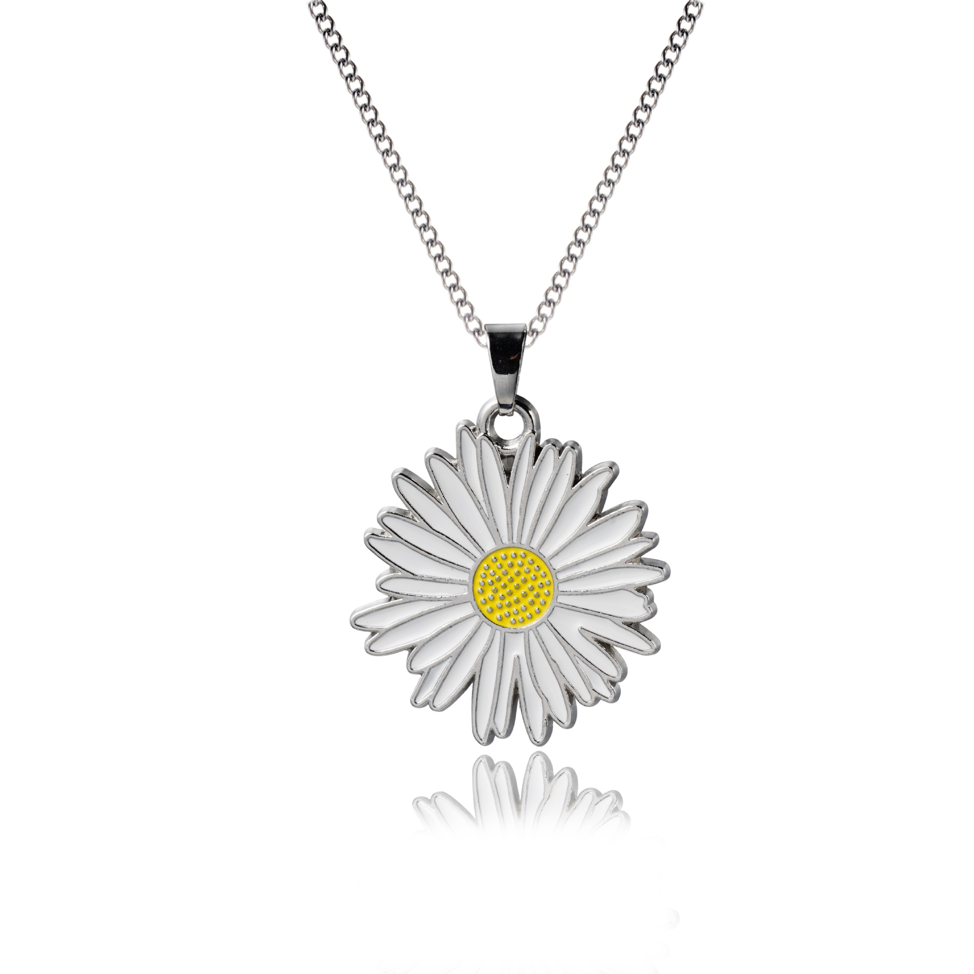 太陽の花のネックレス
