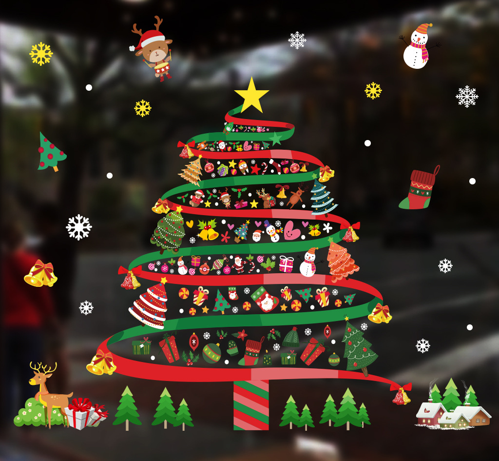 44色のクリスマスツリー