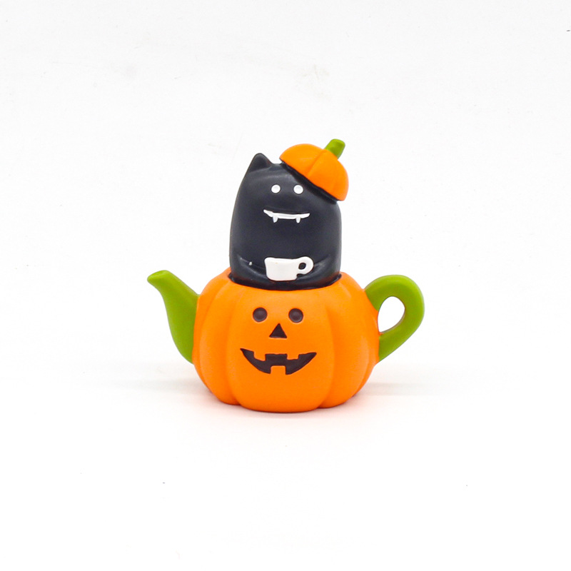 かぼちゃの黒幽霊急須