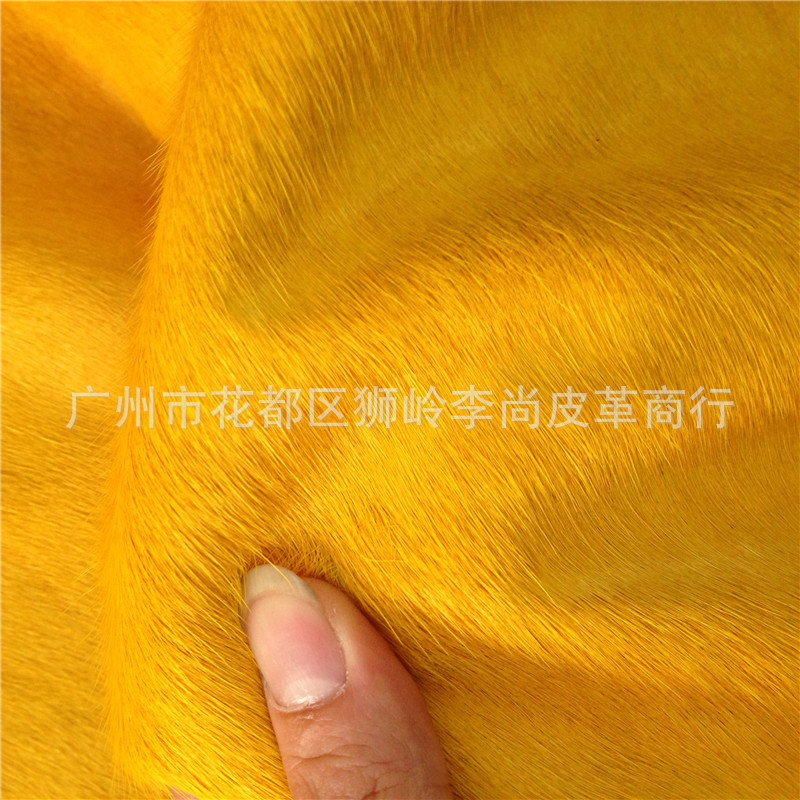 黄色马毛1