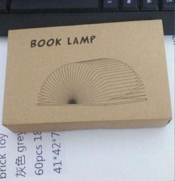 书本灯包装