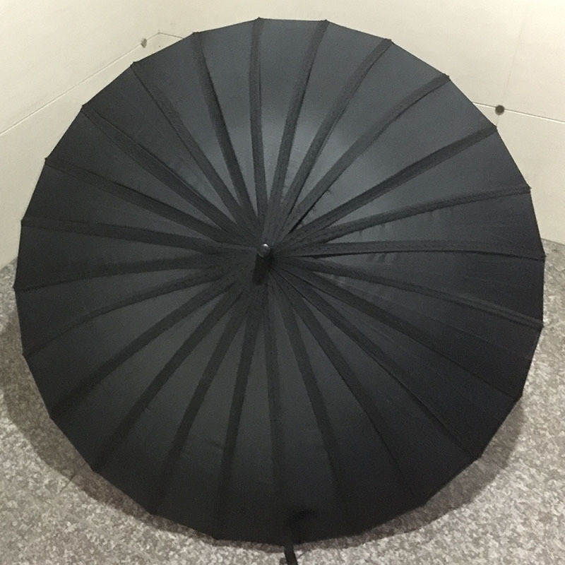 24骨黒【傘の直径115 cm】