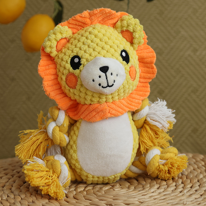 黄色いライオン