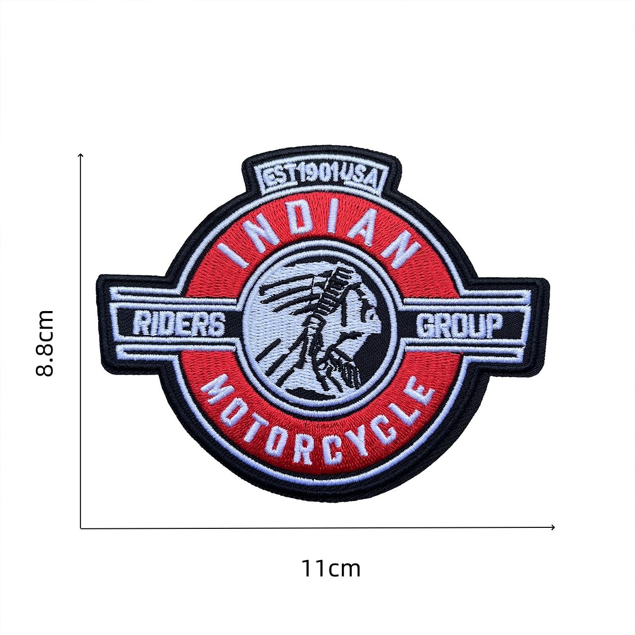 印第安摩托 圆_