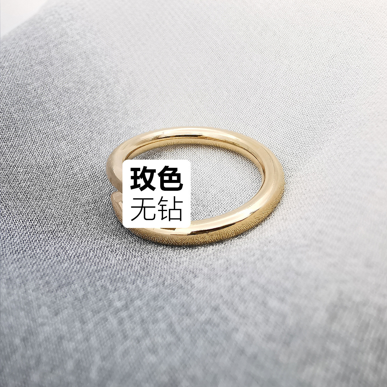 卡家钛钢钉子戒指