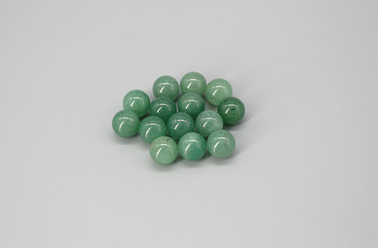 玉石滚珠 石英石粉水晶圆珠精油香水分装瓶滚珠紫水晶珠子