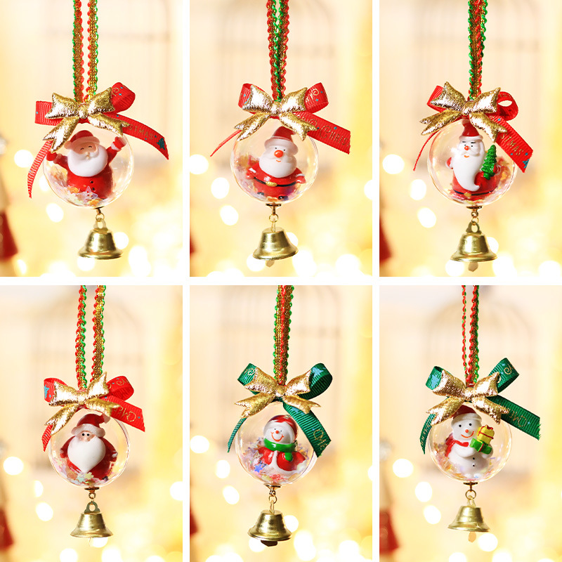 4 CMクリスマスボール—ランダム1つ（ライトなし）