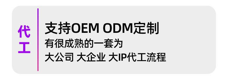 支持 OEM ODM定制