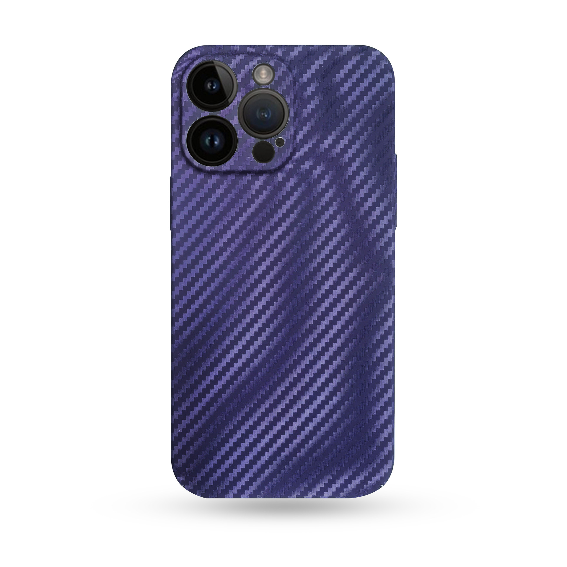 炭素繊維PCケース-紫色