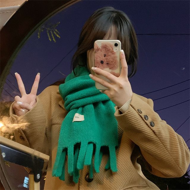 指編みピュアカラー-グリーン