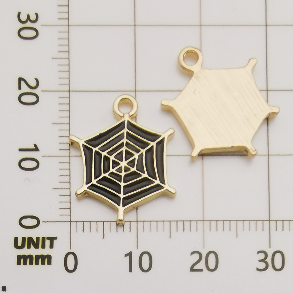 14009-滴油万圣节蜘蛛网黑色 市场8773-0.35.p