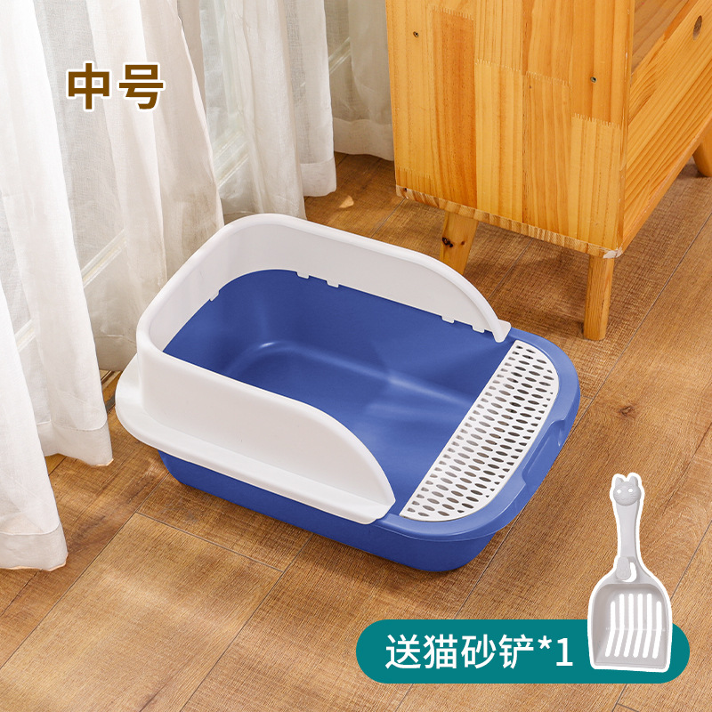 Mサイズ-風鈴ブルー/猫砂鉢