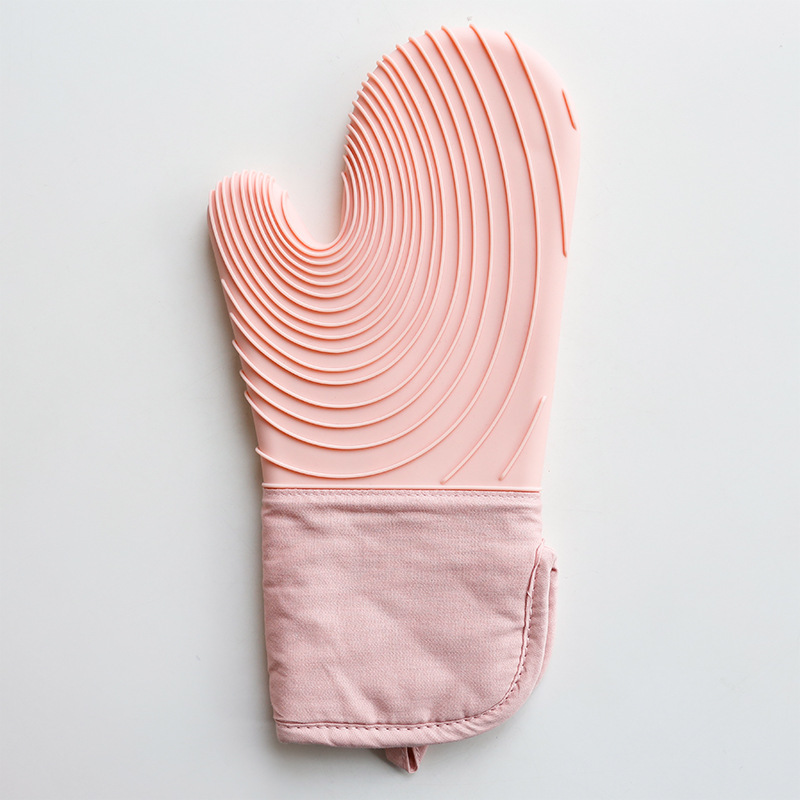 ピンクシリコン手袋