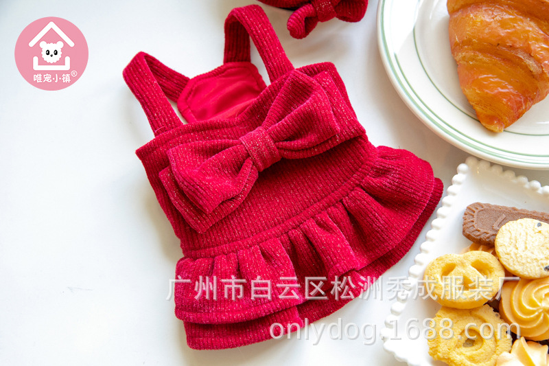 蝴蝶结红裙子套装14.jpg