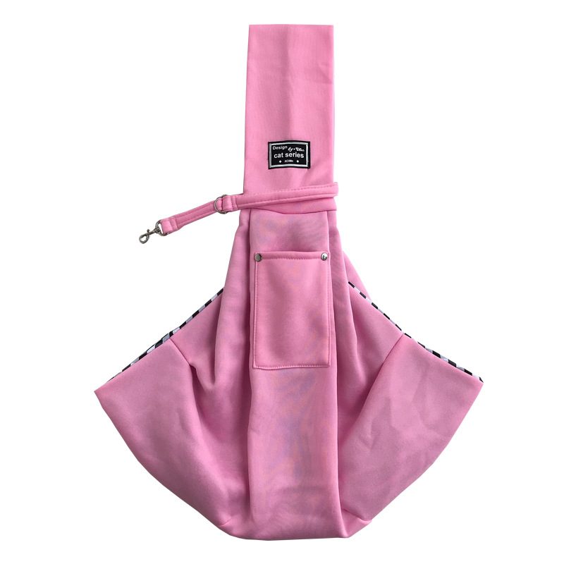 ピンクのペットショルダーバッグ