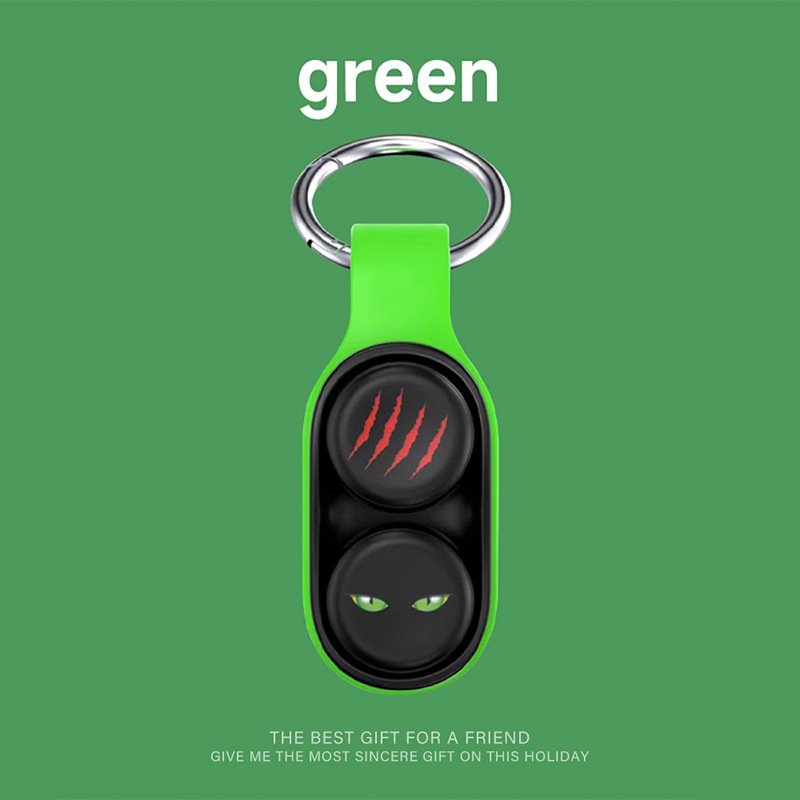 蛍光緑磁気吸引ボタン【強磁性タイプ】